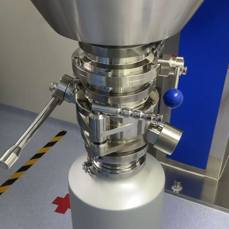 Aseptický delený škrtiaci ventil