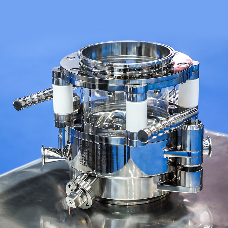 Aseptický delený škrtiaci ventil