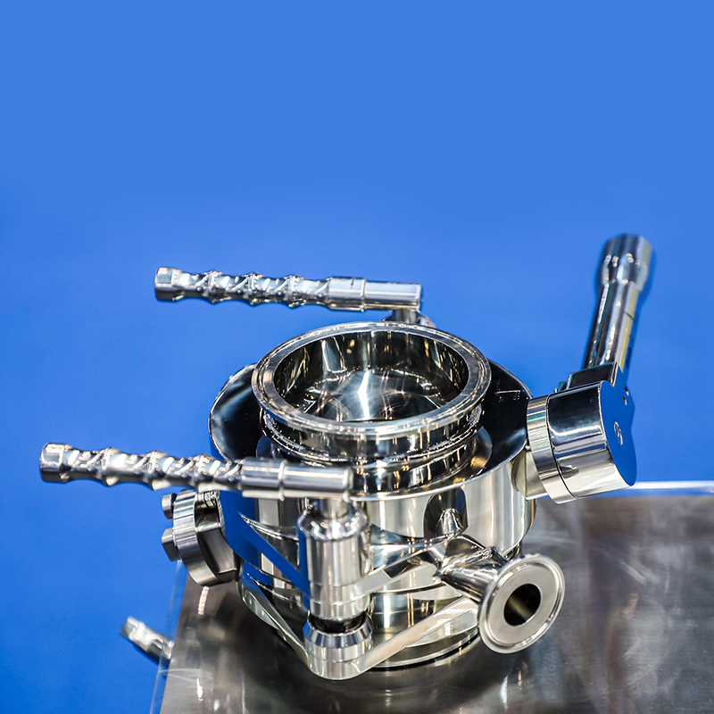 Aseptický delený škrtiaci ventil